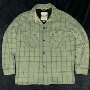 -Vintage Volcom Workwear Wool Flannel Button Jacket
-Size XL
